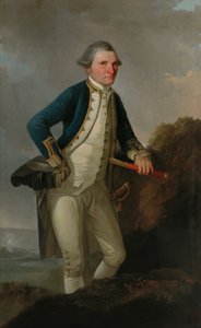 Portræt af kaptajn James Cook